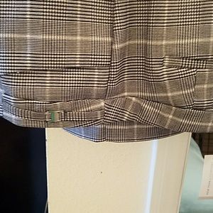 Black and Gray Pin Stripe Slacks